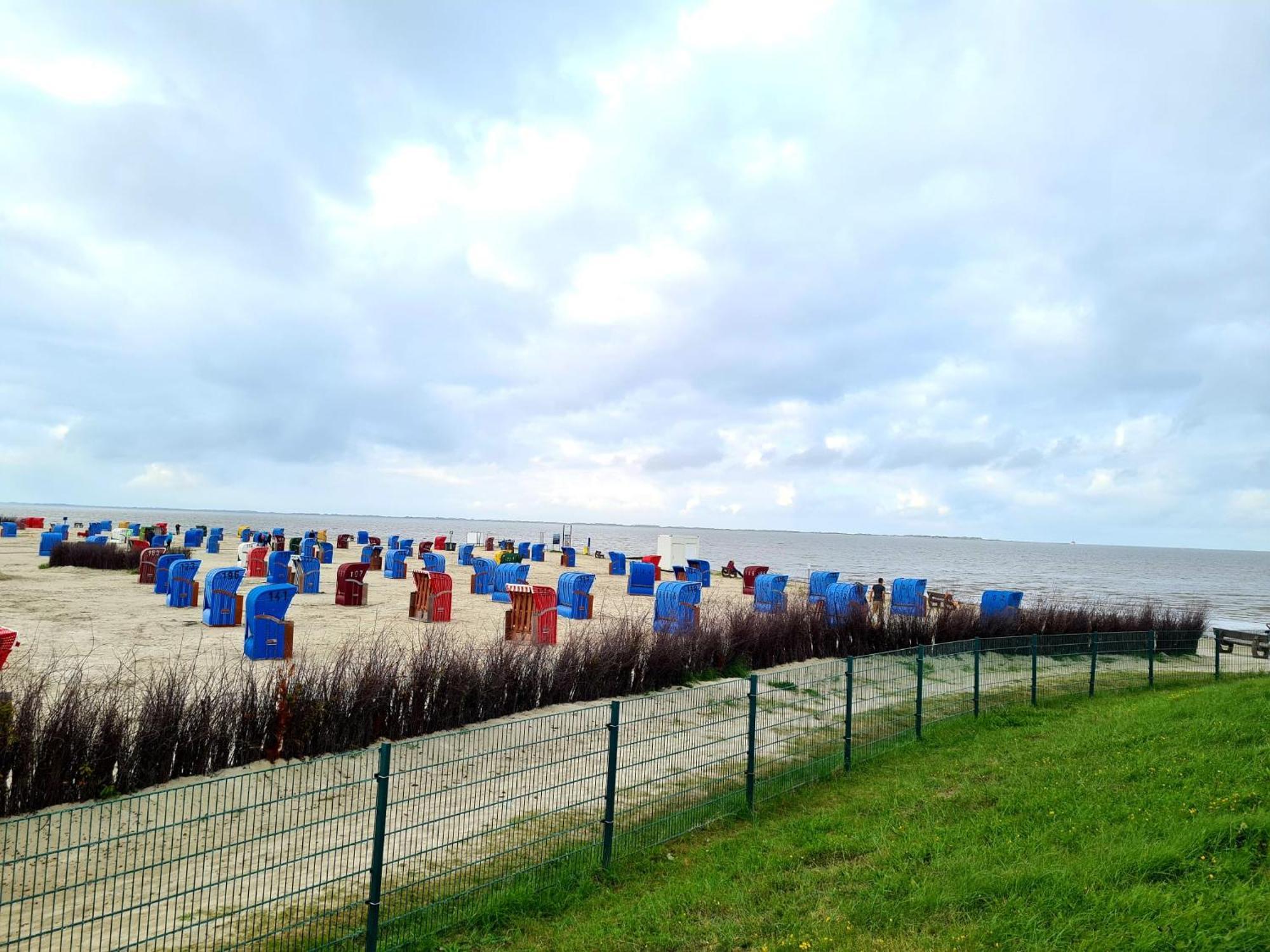Ferienhaus Nordseeglueck Im Ferienpark Berumbur Bagian luar foto