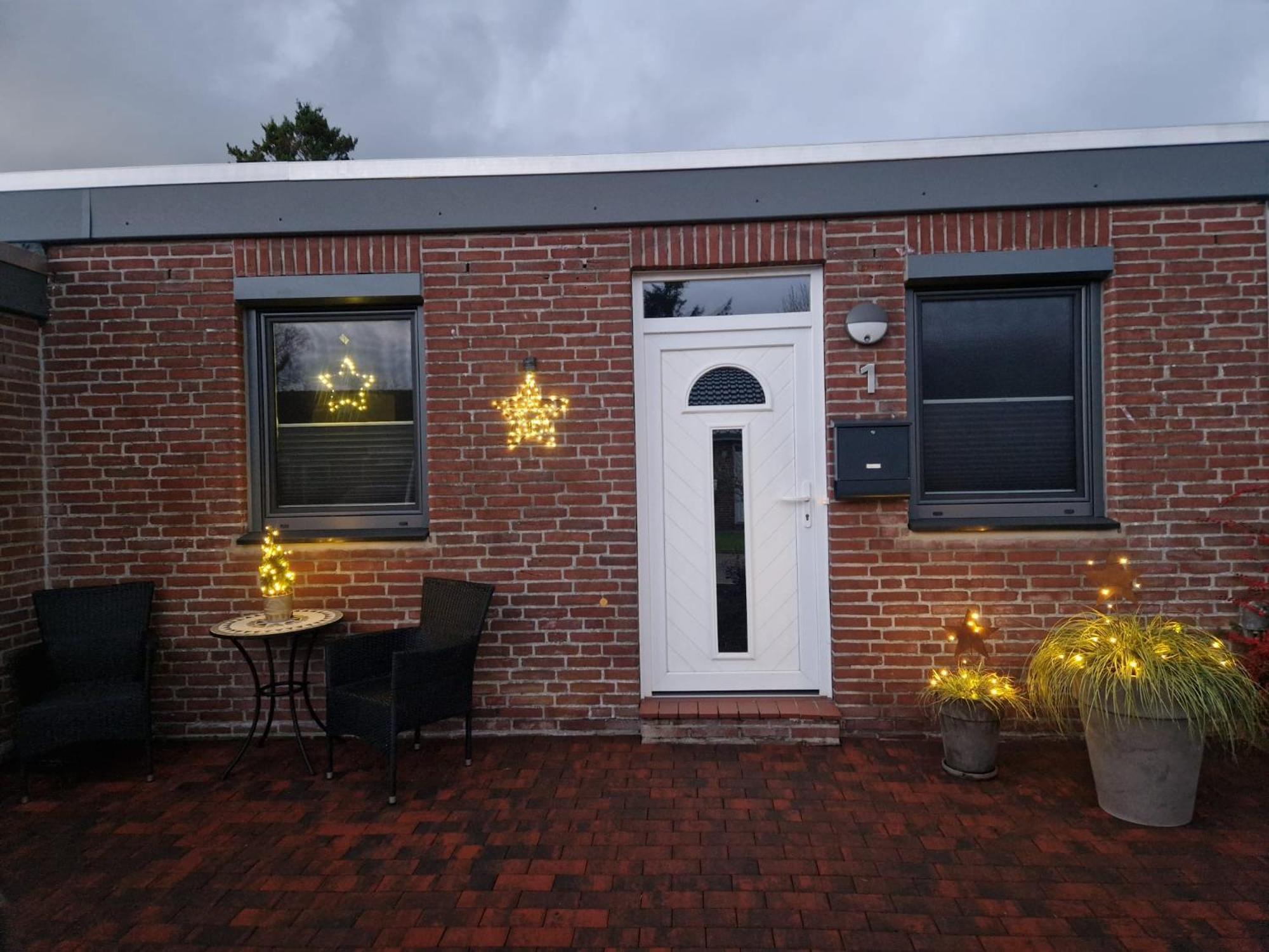 Ferienhaus Nordseeglueck Im Ferienpark Berumbur Bagian luar foto