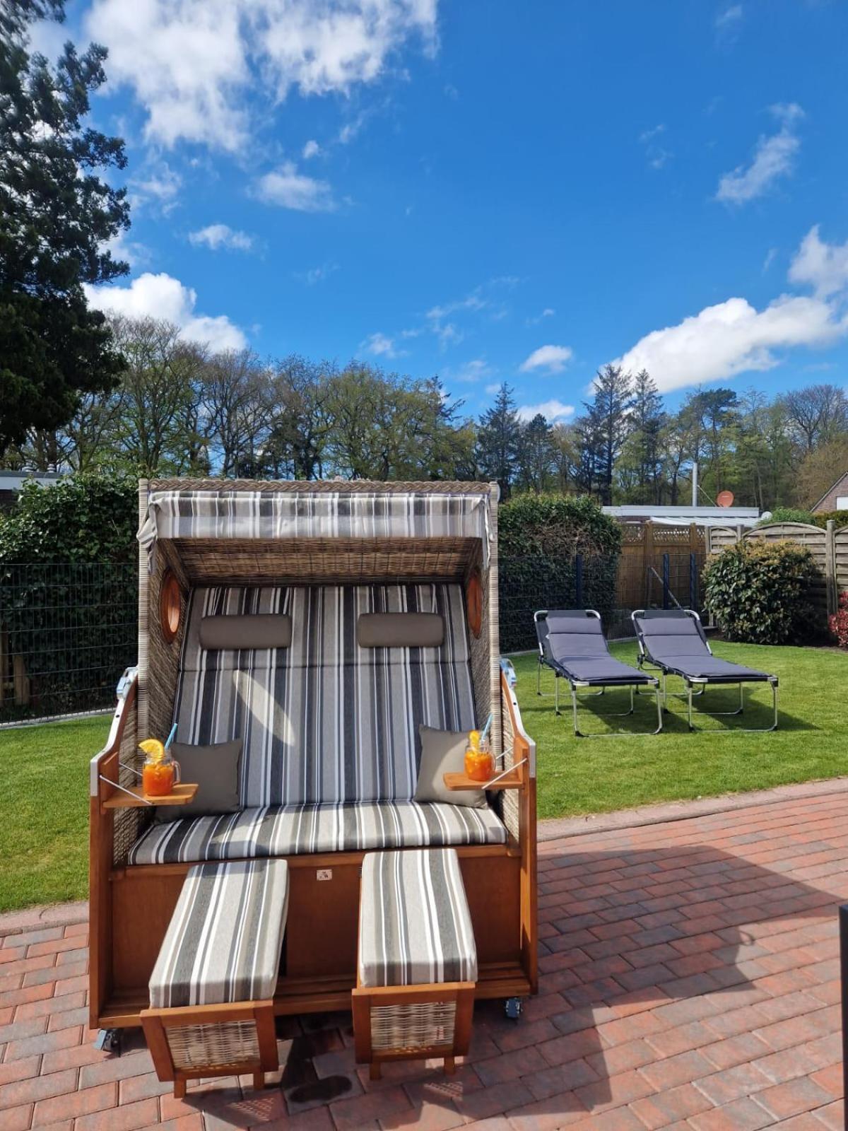 Ferienhaus Nordseeglueck Im Ferienpark Berumbur Bagian luar foto